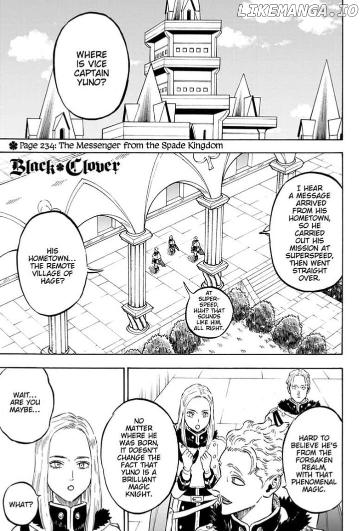 Black Clover chapter 234 image 01
